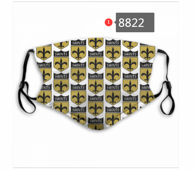 New Orleans Saints #78 Dust mask with filter